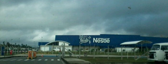 Fabrica de multiprodutos Nestle is one of Camaçari.