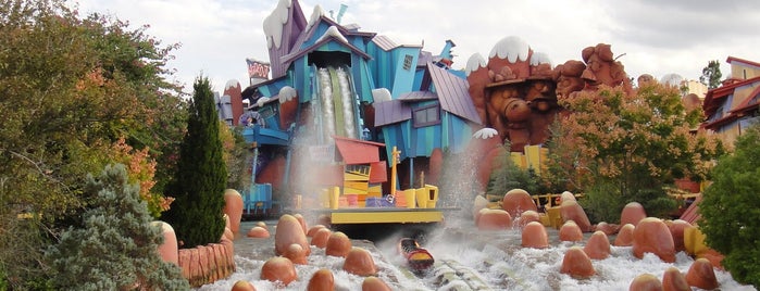 Dudley Do-Right's Ripsaw Falls is one of Disney World/Islands of Adventure.