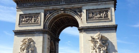 Arc de Triomphe de l'Étoile is one of Paris.