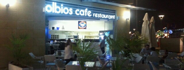 Olbios Cafe is one of Mersin Marina İşletmeleri.
