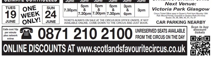 Circus "Big Tents" in Scotland