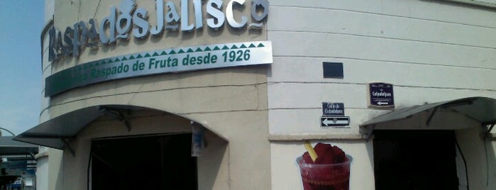 Raspados Jalisco Los Originales De Parque Morelos is one of Maria Elenaさんのお気に入りスポット.