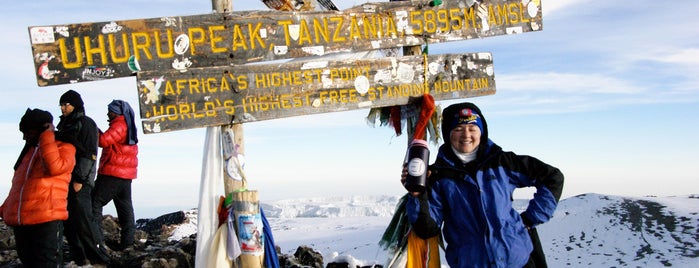 Mount Kilimanjaro is one of Conquered Summits by Team Empowered Ideas.
