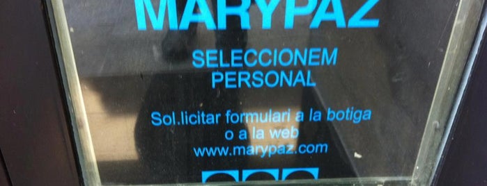 Marypaz is one of Ofertas de Trabajo Comercios Barcelona.
