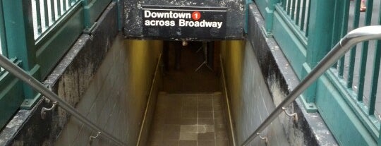 MTA Subway - 50th St (1) is one of Lieux qui ont plu à Bob.