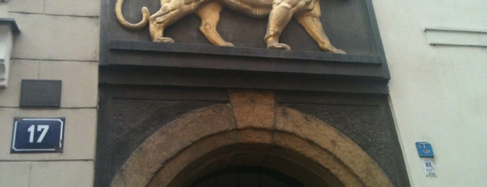 U Zlatého tygra is one of Prague-to-do.