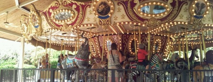 Jacksonville Zoo - Carousel is one of Lugares favoritos de Lizzie.