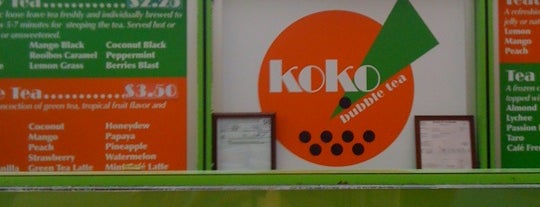 Koko Bubble Tea is one of AL.