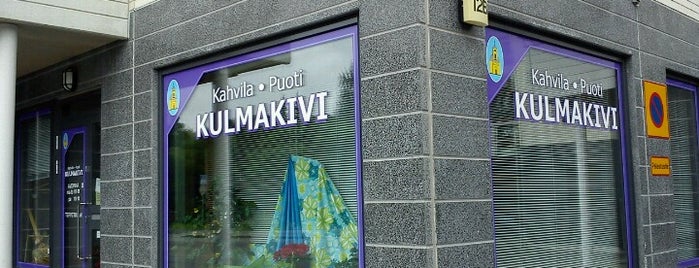 Kahvila-Puoti Kulmakivi is one of Cafe.