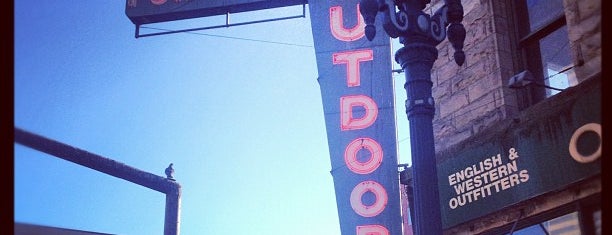 Portland Outdoor Store is one of Portland Signs.