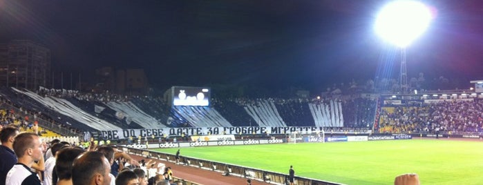 Stade du Partizan is one of Еврокубки.