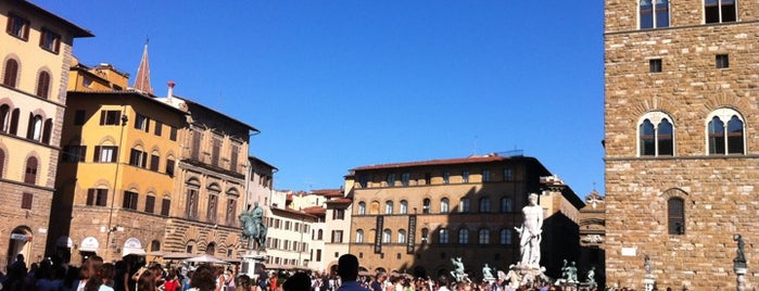 Piazza della Signoria is one of Best art cities in Tuscany.