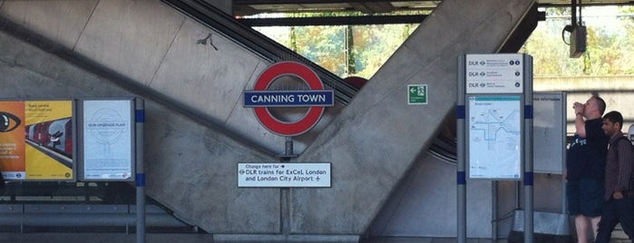 Canning Town London Underground and DLR Station is one of Railway stations visited.