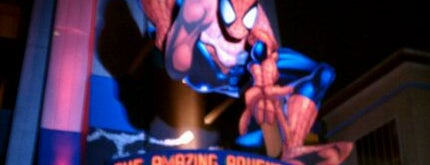 The Amazing Adventures of Spider-Man is one of Disney World/Islands of Adventure.