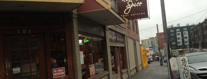 Rice N Spice is one of Where to eat near the Seattle Monorail platforms!.