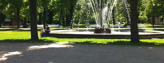 Parterre Garden of Smolny Institute is one of Мой Петербург.