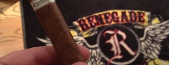 Renegade Cigars is one of Lieux qui ont plu à Jason.