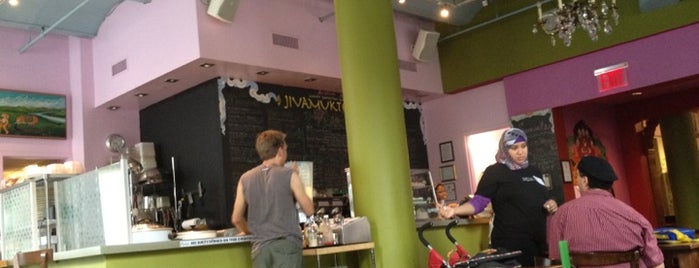 Jivamuktea Café is one of NYC Vegan.