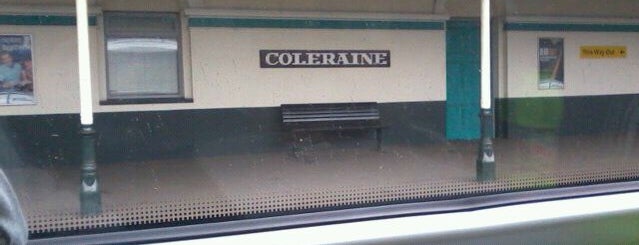 Coleraine Railway Station is one of Lugares favoritos de Em.