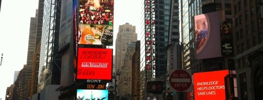 Times Square is one of The City That Never Sleeps.