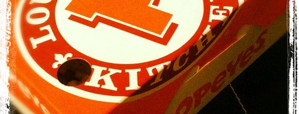 Popeyes Louisiana Kitchen is one of Places I've been to eat in the North.
