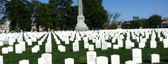 Hampton National Cemetery is one of United States National Cemeteries.