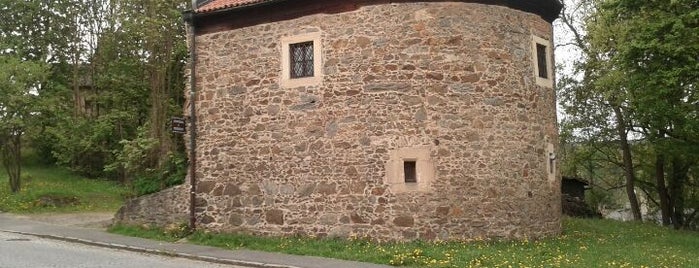 Husitská bašta is one of Památky a zajímavosti města Stříbra.