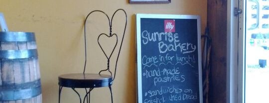 Sunrise Bakery is one of Coffee Shops.