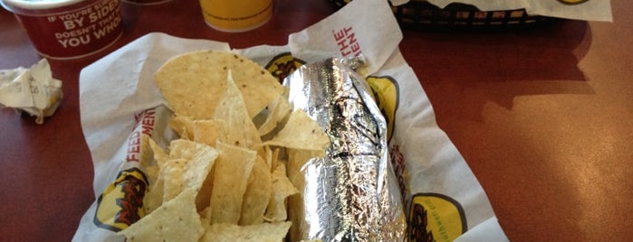 Moe's Southwest Grill is one of Gigglez time.