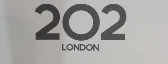 202 Restaurant is one of #OURLDN - W11.