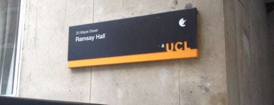 UCL Ramsay Hall is one of Clarisa's Saved Places.