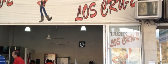 Tacos Los Cru-2 is one of Locais curtidos por Alejandra.