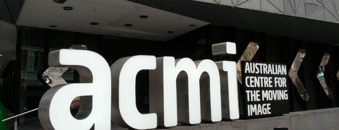 Australian Centre for the Moving Image (ACMI) is one of Melbourne.