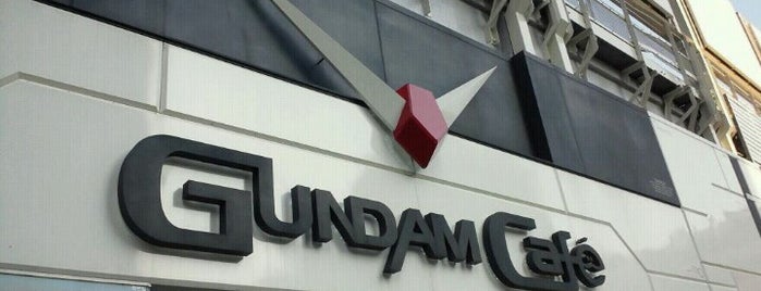 Gundam Café is one of Hypercasey's Tokyo First-timers List.