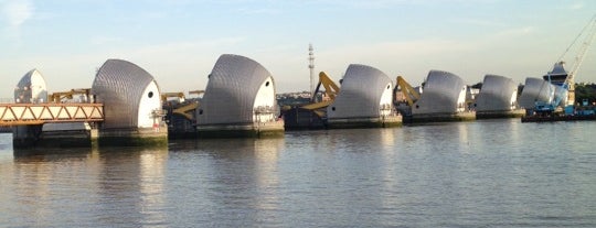 Thames Barrier is one of GB trip '14.
