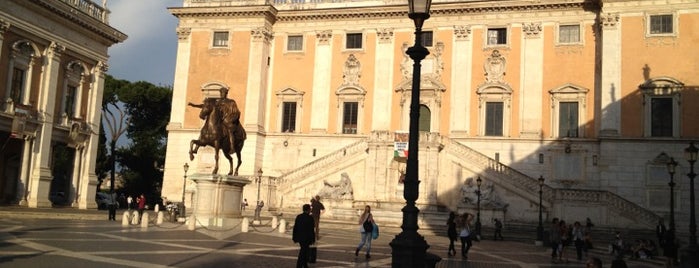 Piazza del Campidoglio is one of Eternal City - Rome #4sqcities.