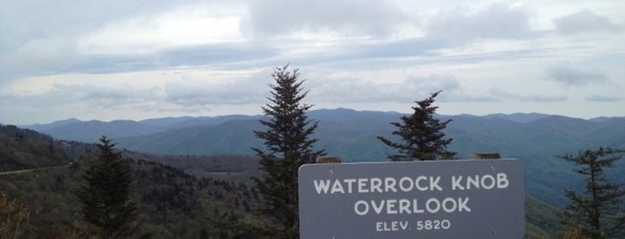 Waterrock Knob Overlook is one of Along the Blue Ridge Parkway.