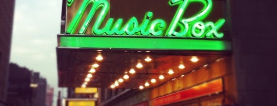 Music Box Theatre is one of Nell's New York 2012.