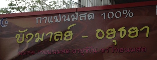 บังมาลย์-อยุธยา กาแฟนมสด 100 % is one of Aroi Phra Athit.