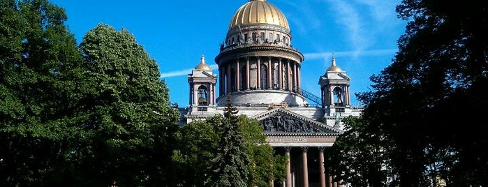 Saint Isaac's Cathedral is one of TOP 10: Favourite places of St. Petersbug.