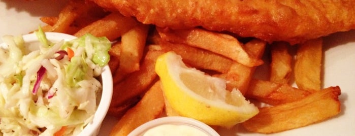go fish! a british fish + chip shop is one of Delaware.