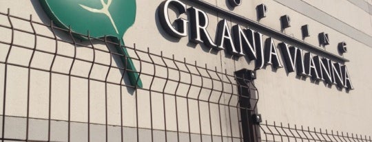 Shopping Granja Vianna is one of Tempat yang Disukai Leandro.