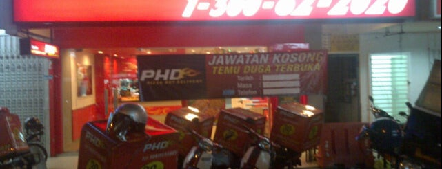 Pizza Hut Delivery (PHD) is one of Makan @KL #10.