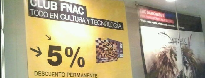 Fnac is one of sitios publicos.