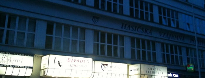 Divadlo U Hasičů is one of Lieux qui ont plu à Daniel.