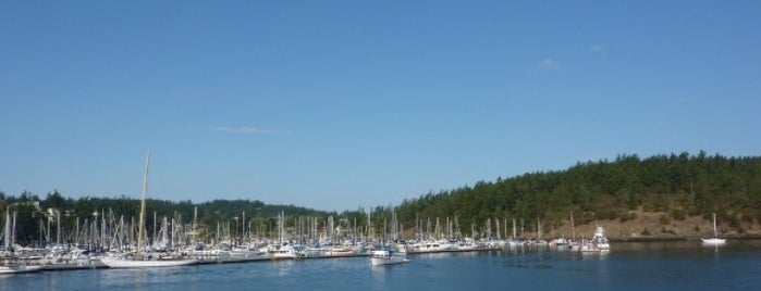 Friday Harbor is one of Seattle.