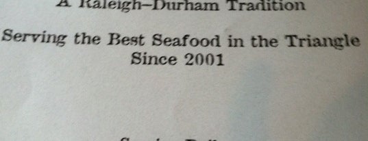 Kemp's Seafood House is one of nc to do list.