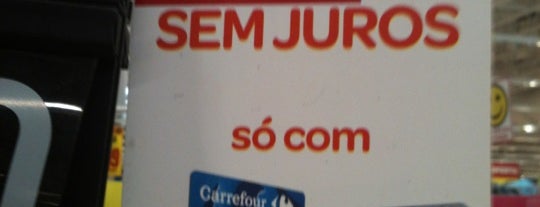 Carrefour is one of meus favoritos.