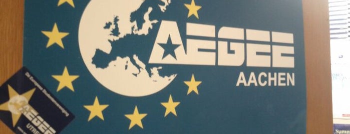 AEGEE-Aachen Büro is one of to visit.