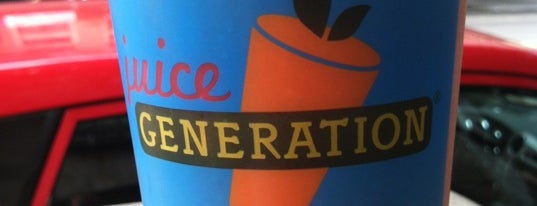 Juice Generation is one of Be a Local in the Upper West Side.